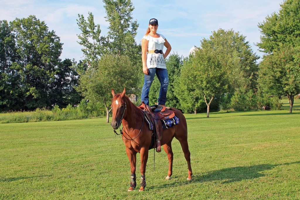 megan dandrea standing