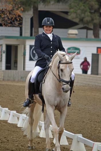 Caryn Carpenter-Cadez & Adonis enjoyed their experience as part of the Equine Insurance/CDS RAAC in the Southern Region. (Photo: Jennifer M. Keeler.)
